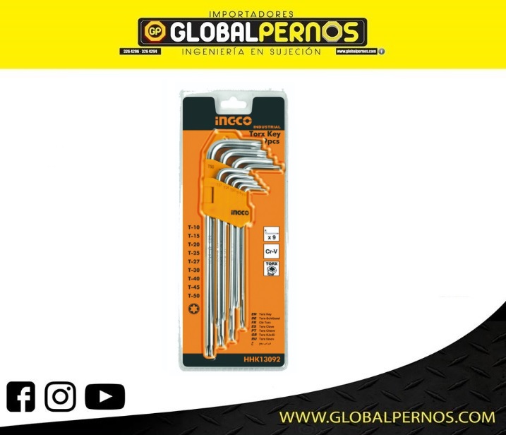 Llaves Torx Jgo